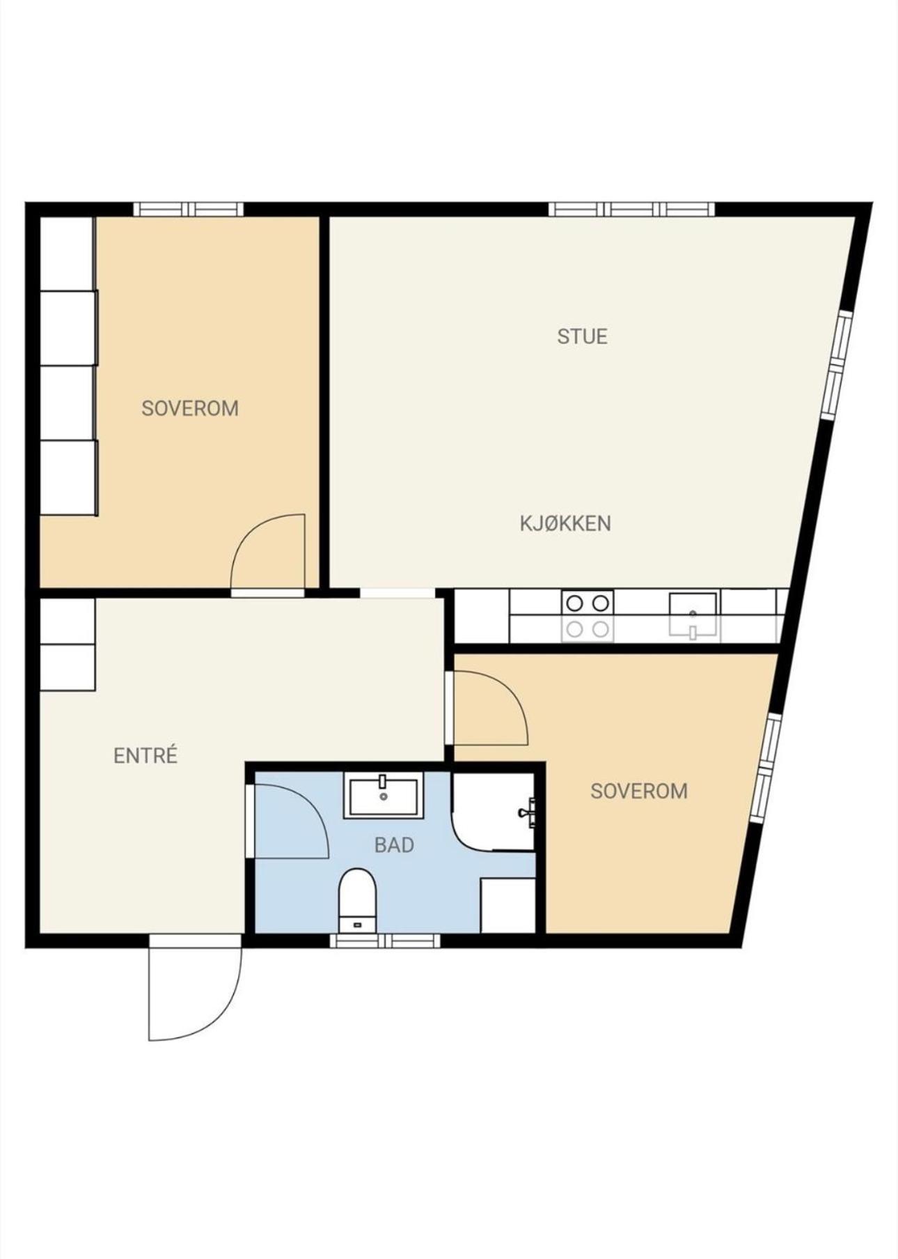 A Place To Stay Stavanger, Apartment 5 - Quality And Free Parking- Exteriör bild